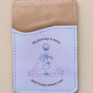 Phone Card Holder Phone Card Holder Sublimated PU Leather, Purple